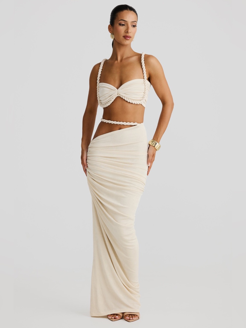 NWT Melani the Label - Pearl Marble Set